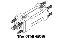 TD方式YGC/YGD拉桿液壓缸